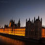 Houses of Parliment by evening