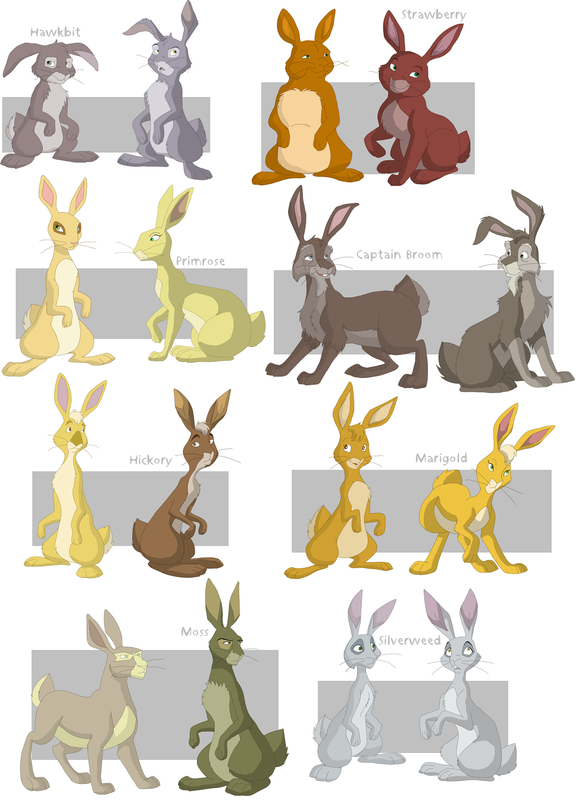 Watership Down charas part4