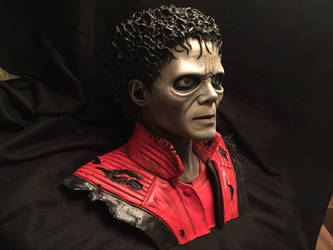 Michael Jackson Thriller bust