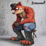 Daddy Bandicoot - Drakonoslav sketch in process