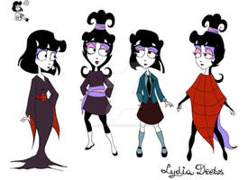 Lydia Deetz sheets 2