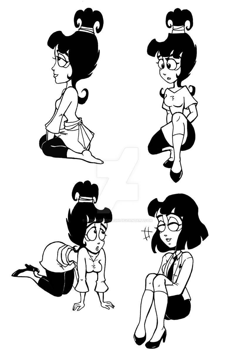 Lydia- various poses 3