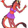 Draconic dancer