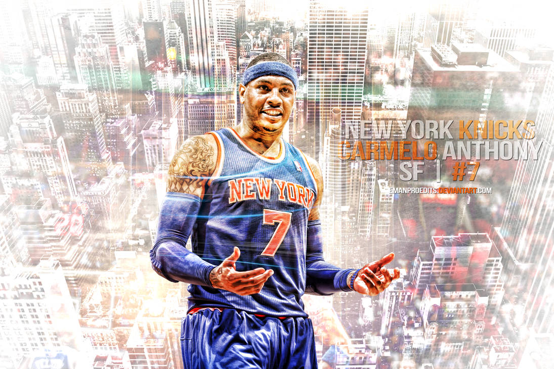 Carmelo Anthony Wallpaper  Tapestry for Sale by ivavaiz