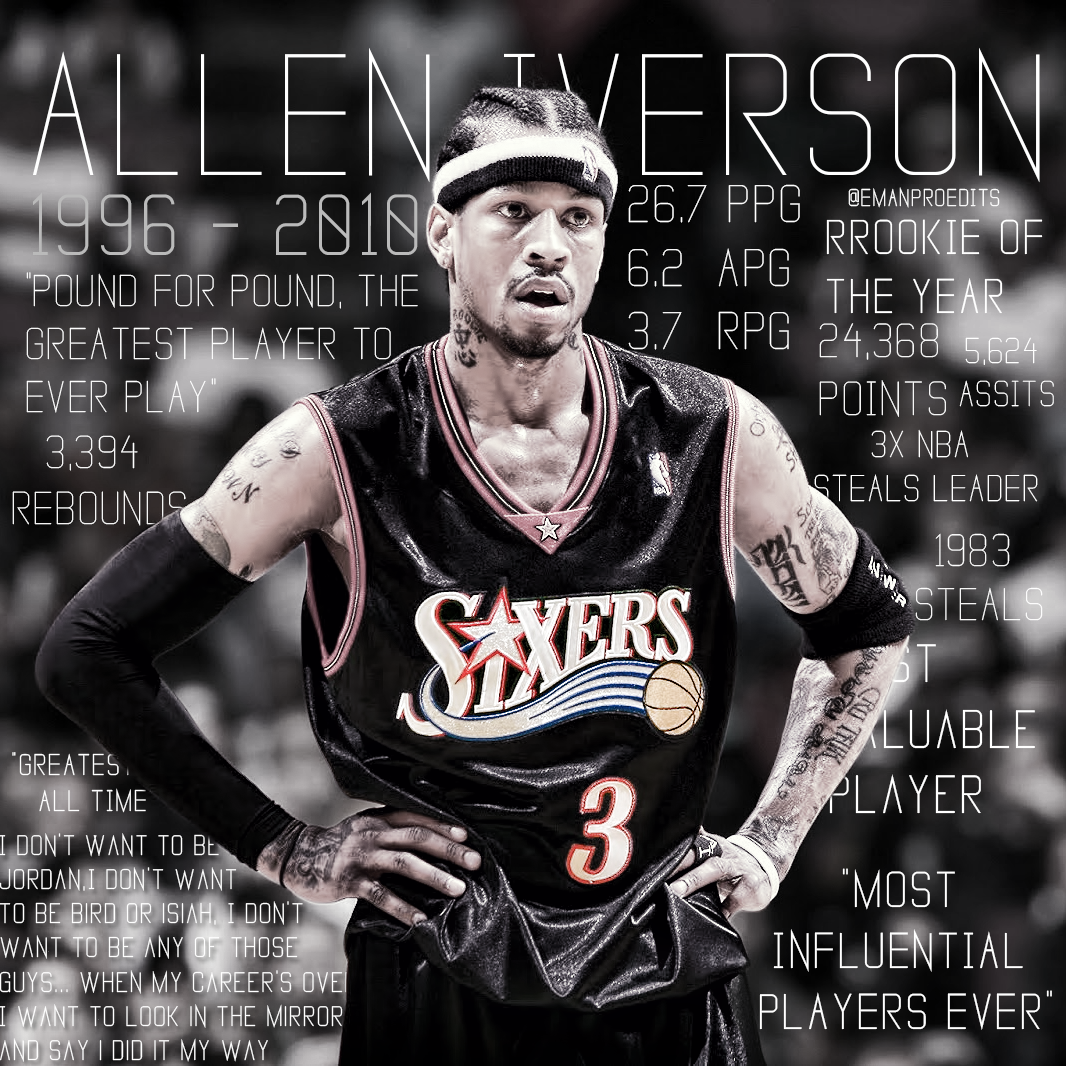 Allen Iverson Nba Legends, Allen Iverson - Allen HD phone wallpaper