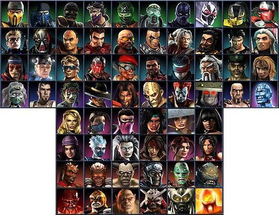 mortal kombat armageddon characters bios