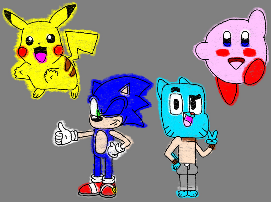 Gumball Watterson Over Ness Import [Super Smash Bros. Brawl] [Requests]
