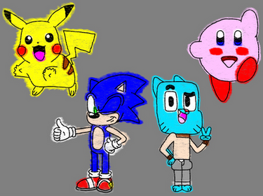 Smash Brawlers featuring Gumball