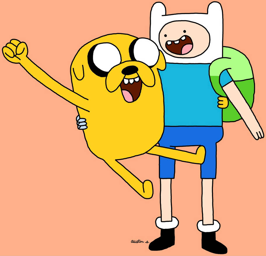 Jake the Dog and Finn the Human - Adventure Time by MajorStarlight on