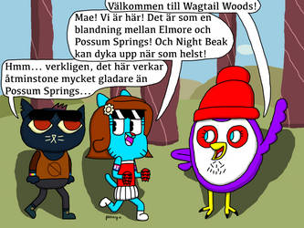 [TRANSLATED] Mae och Gumball Ga till Wagtail Woods by MajorStarlight