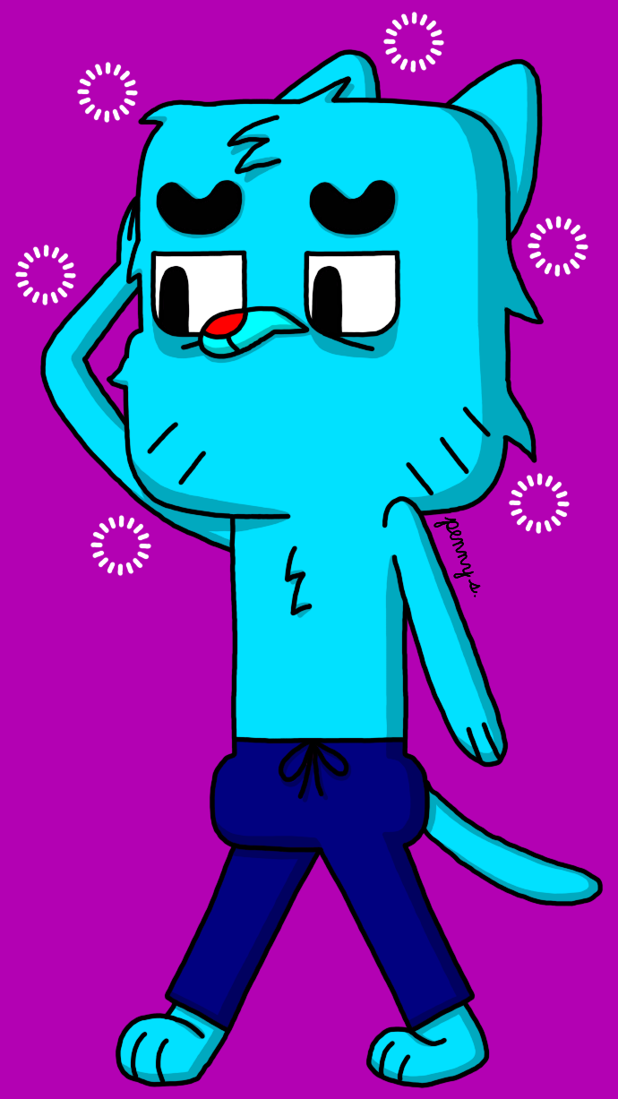 Gumball Watterson 2nd Official Artwork by Evilasio2 on DeviantArt
