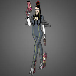 Bayonetta (2023 drawing) by MajorStarlight