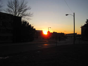 Sunset in Amherst