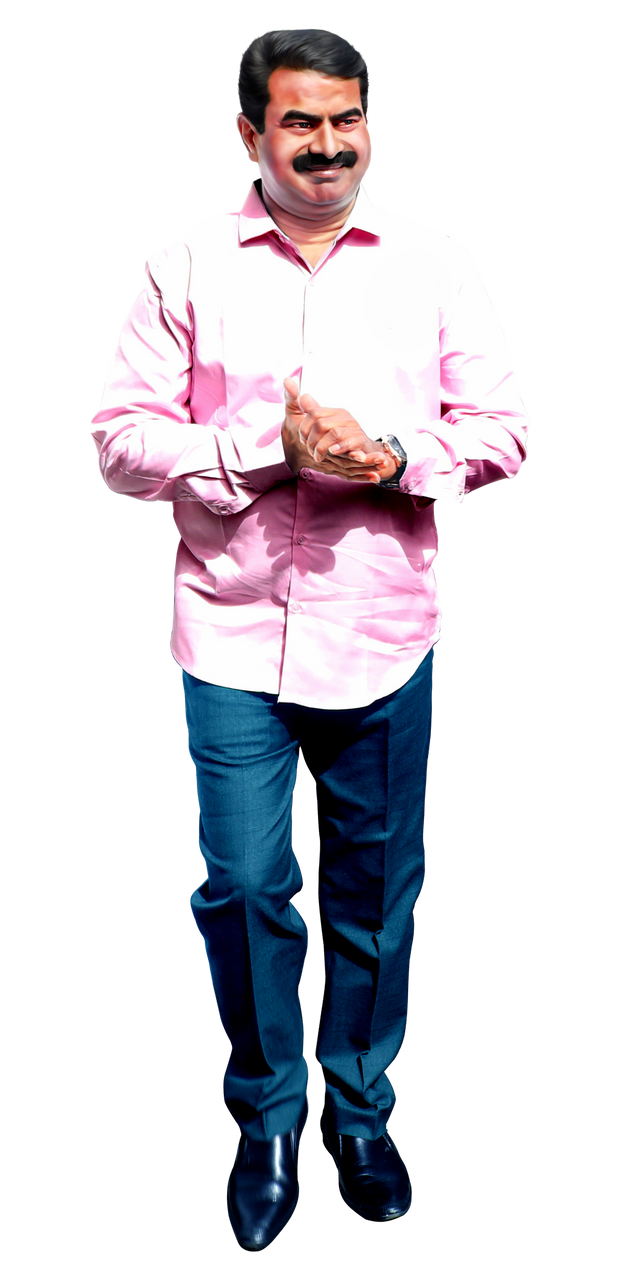 Seeeman Annan Seeman Pink Shirt Standing oil painting by NaamTamilarKatchi on ...
