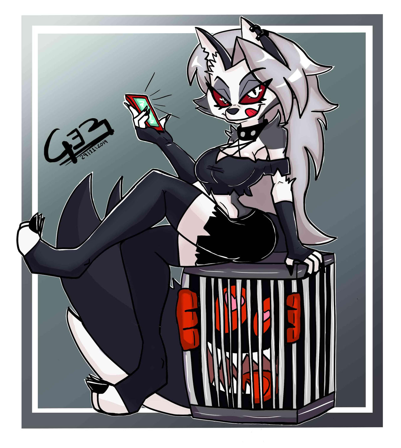 Fan Art: Loona Helluva Boss by GerJM on DeviantArt