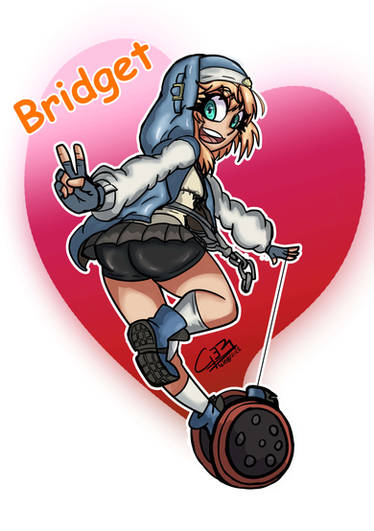 Guilty Gear Strive - Bridget Character Profile Art by pikapika212 on  DeviantArt