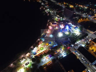 Lake Fair at Night