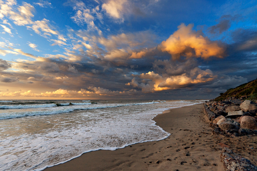 Golden clouds