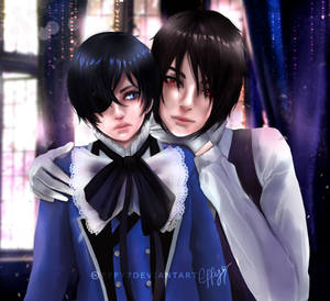 Ciel and Sebastian