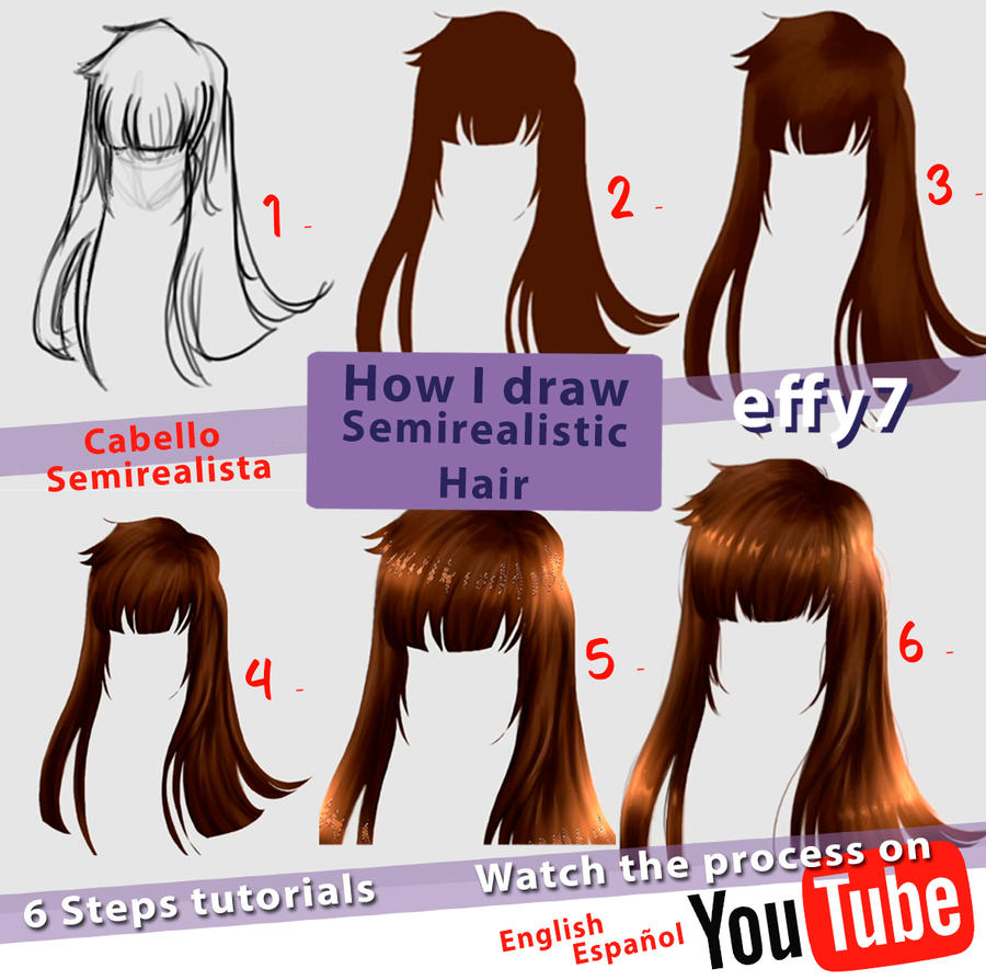 Hair Reference 1 by Disaya on deviantART  Anime drawings, Drawings,  Drawing tutorial