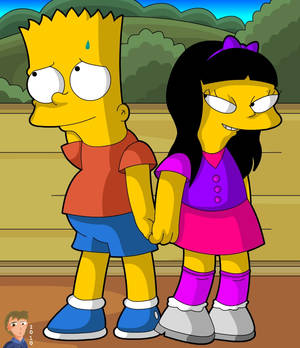 Bart and Jessica hands