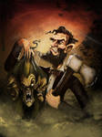 Abraham Lincoln - Vampire Hunter by gregbo