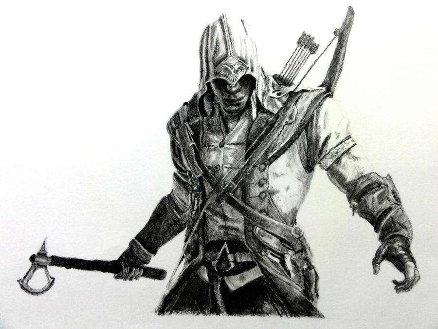 Connor Kenway, Assassin's Creed 3 by RishanCooray on DeviantArt