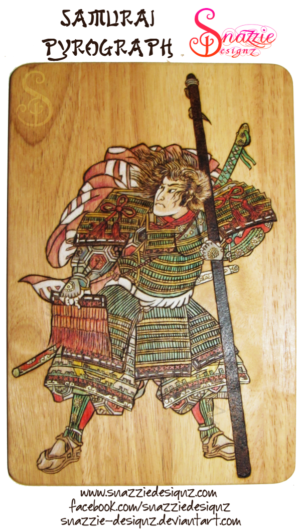 Samurai Pyrograph (Woodburning)