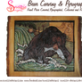 Bear Carving and Pyrography (Wood Burning)