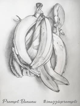 Banana Sketch - #SnazziePrompt Banana