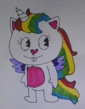 Rainbow the Unicorn (Gift Art)