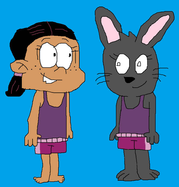 G - Ashima Rabbit Meets Ronnie Anne Again by DarwinFan2000 on DeviantArt