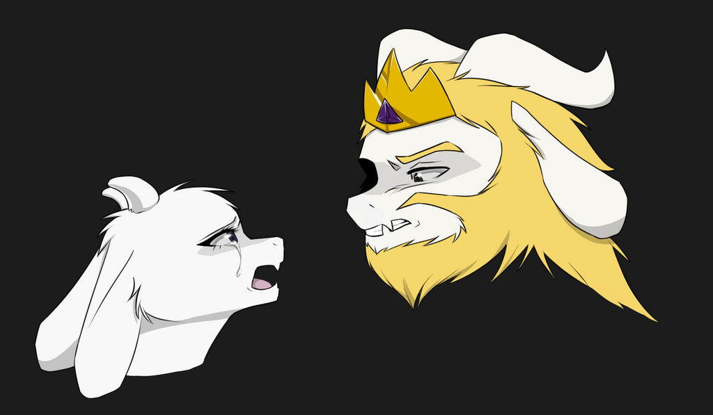 Asgore, please..! by RosePhaganax on DeviantArt