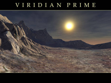 Sunset on Viridian Prime