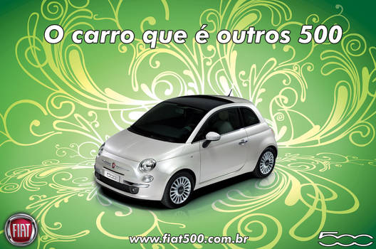 Fiat 500 Green