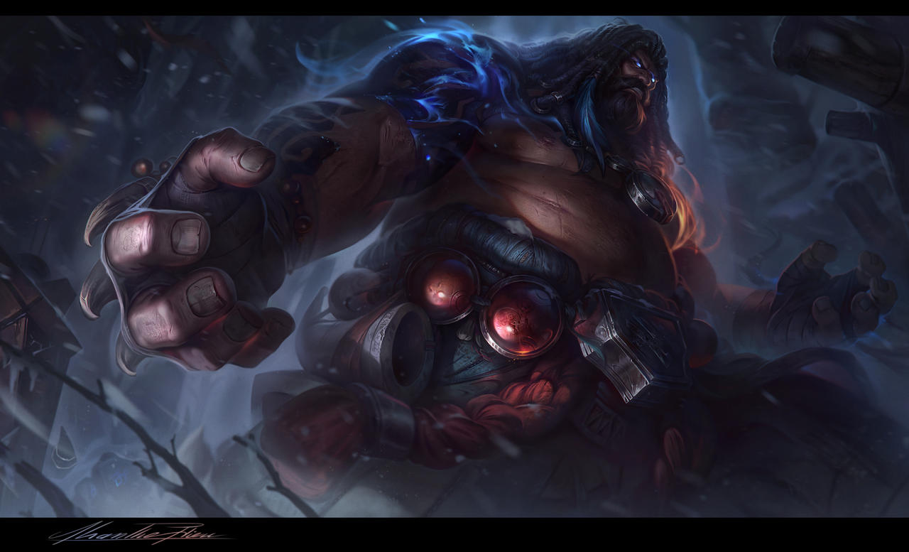 UDYR SPLASH ART ( League of Legends fanart ) by NhanTheHieu on DeviantArt