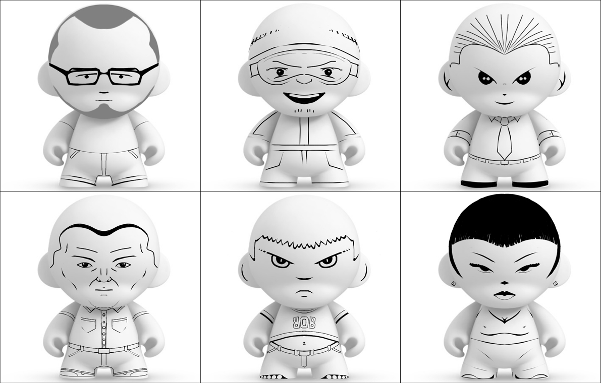 Munny Sketches 4