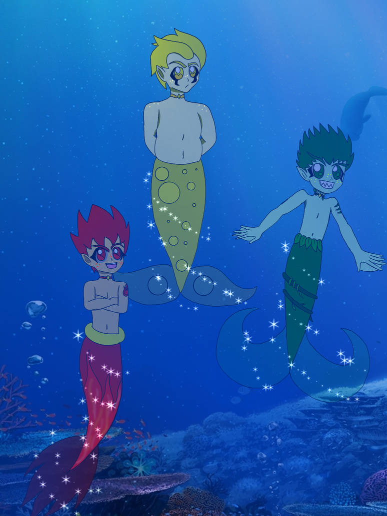 Merboy Octopus Merboys!! by Bimu2ndo on DeviantArt