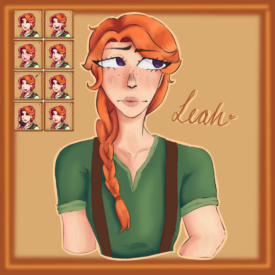 Stardew Valley Leah By Kateeidk On DeviantArt stardew-valley-leah-by-kateeidk-on-deviantart