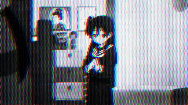 cute anime girl aesthetic 8k ultra hd wallpaper