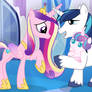 Cadance Meets Flurry Heart