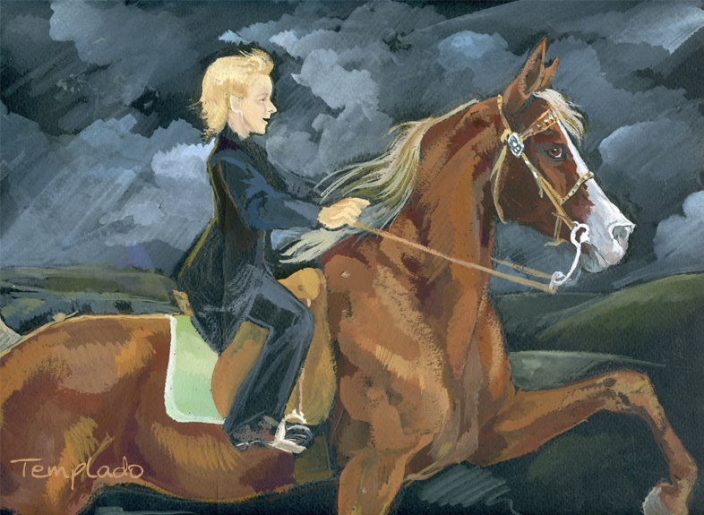 Malfoy s riding  lessons
