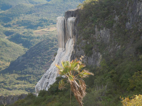 Petrified waterfalls