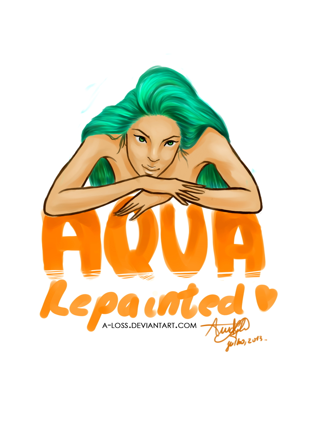 Aqua Repainted by A-Loss