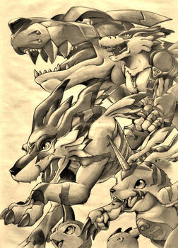 ::Gabumon Evolution