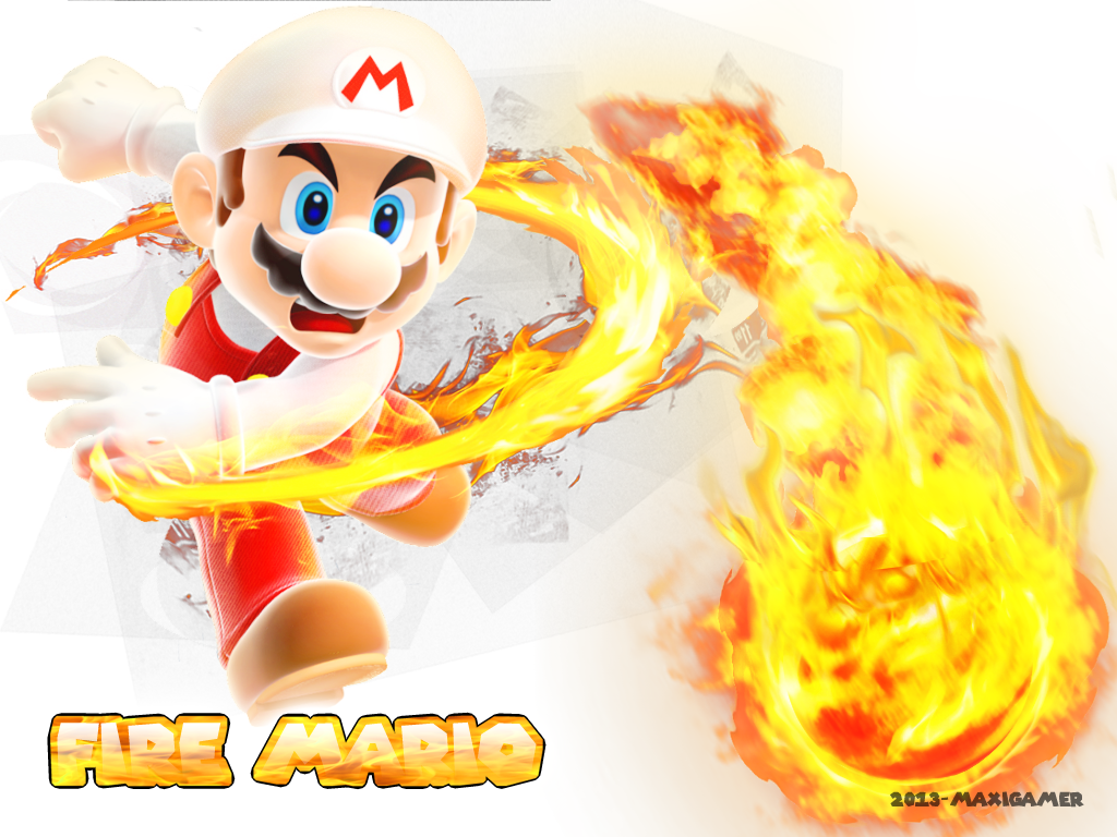 [Photoshop 7.0] Realistic Fire Mario