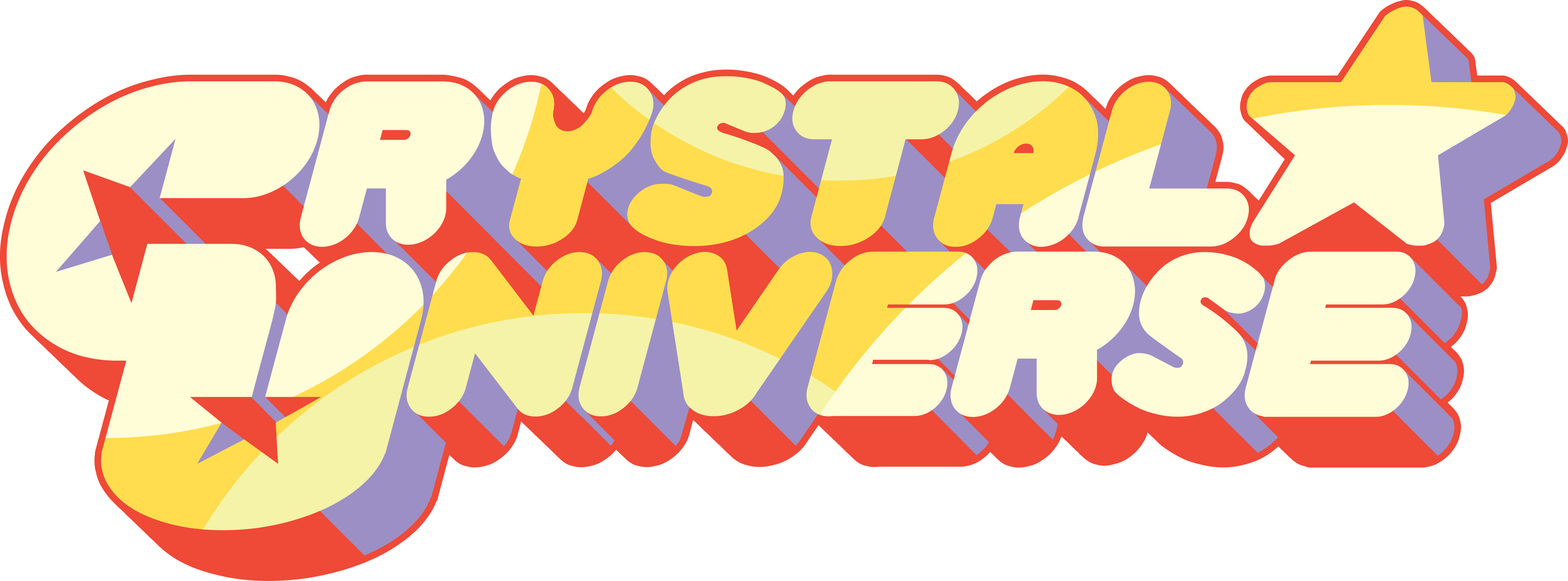 Crystal Universe font Logo by MaxiGamer on DeviantArt