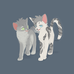Ivypaw and Dovepaw