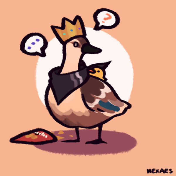 Duck Riding Deviantart Duck by AizenTheFox on DeviantArt