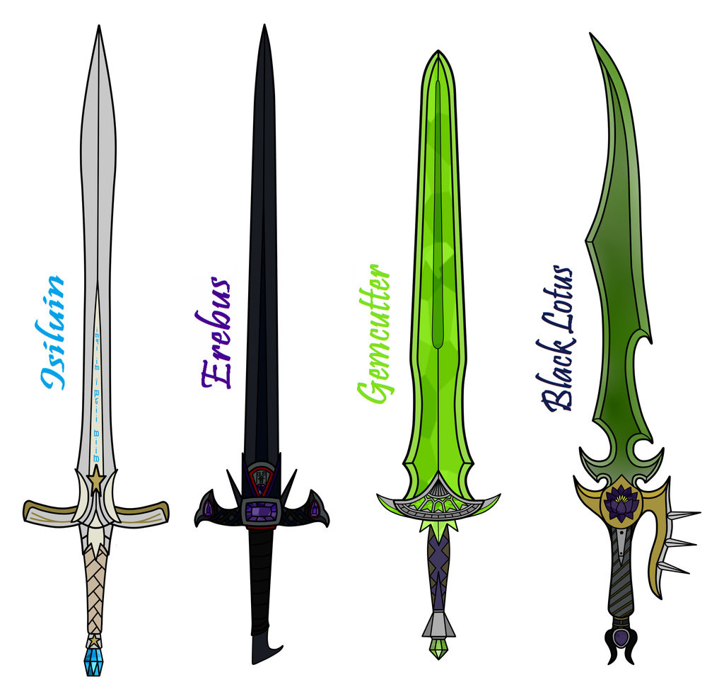 One Handed Swords set 1